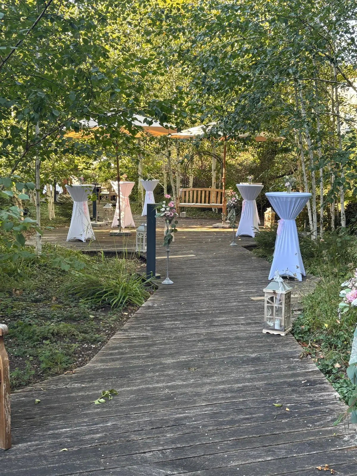 Septemberhochzeit im Mühlerama — Apéro auf der Insel, Fest im Mühleraum